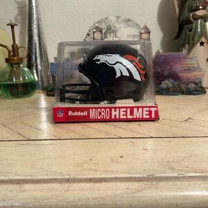 Riddell Black and Orange Micro Helmet